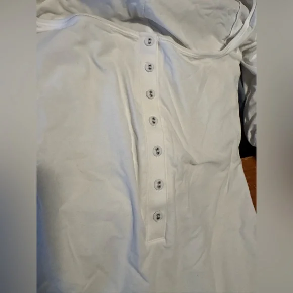 NWOT SKIMS Long Sleeve Lace Onesie, sz Small - Picture 3 of 6